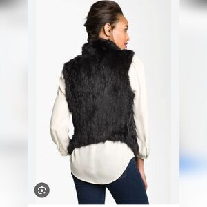 June Genuine Fur Vest Real Fur $508